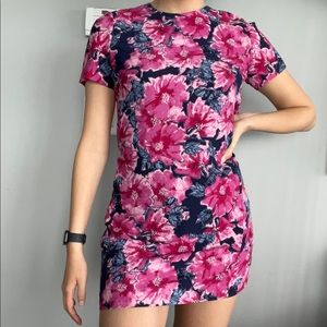 Aritzia Babaton Floral Dress - Size 8